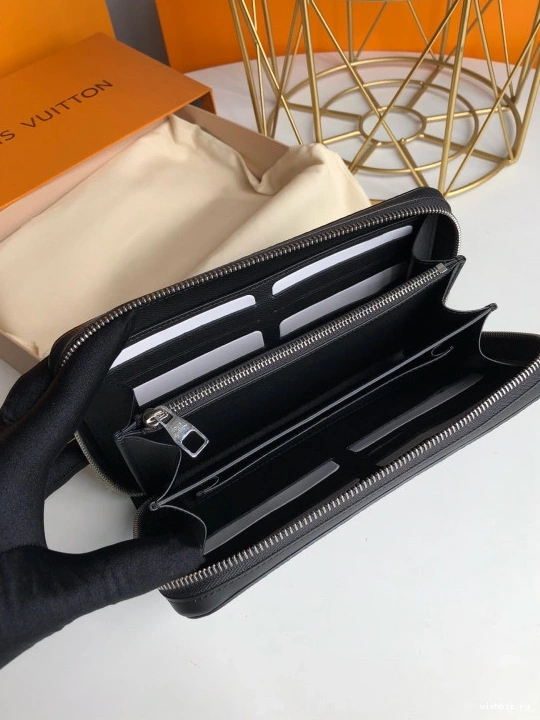WIS ZIPPY Louis WALLET Vuitton XL 0803